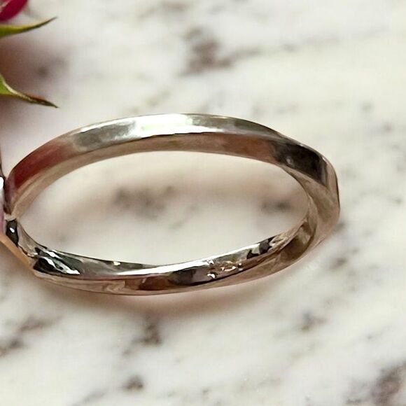 Artisan Made Genuine Ethiopian Opal 925 Sterling Silver Ring Size 7.75 - Picture 6 of 9